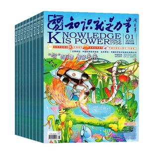 知识就是力量杂志2026年1月/2025年1-12月【全/半年订阅】10-18岁中国青少年学生趣味科学物理科普百科探索国之脊梁院士科学家过刊