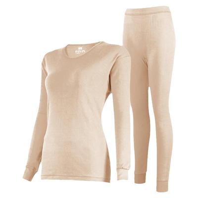 恒源祥全棉女士妈妈保暖内衣套装