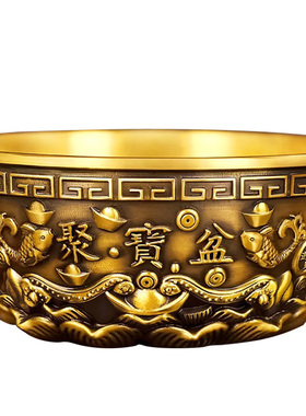 铜香炉供奉套装家用室内果盘供杯