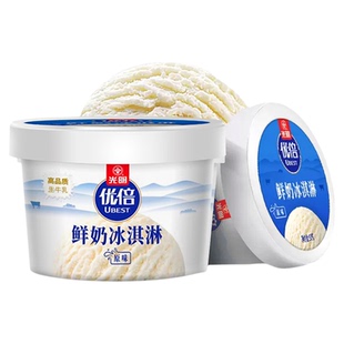 光明优倍鲜奶冰淇淋90g*10杯装(大红袍临期失效日期26年7月）