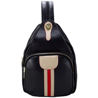 多功能胸包Gucseelu真皮斜挎女包