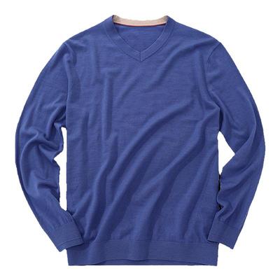 MrBu布先生冬季上衣纯色长袖毛衣