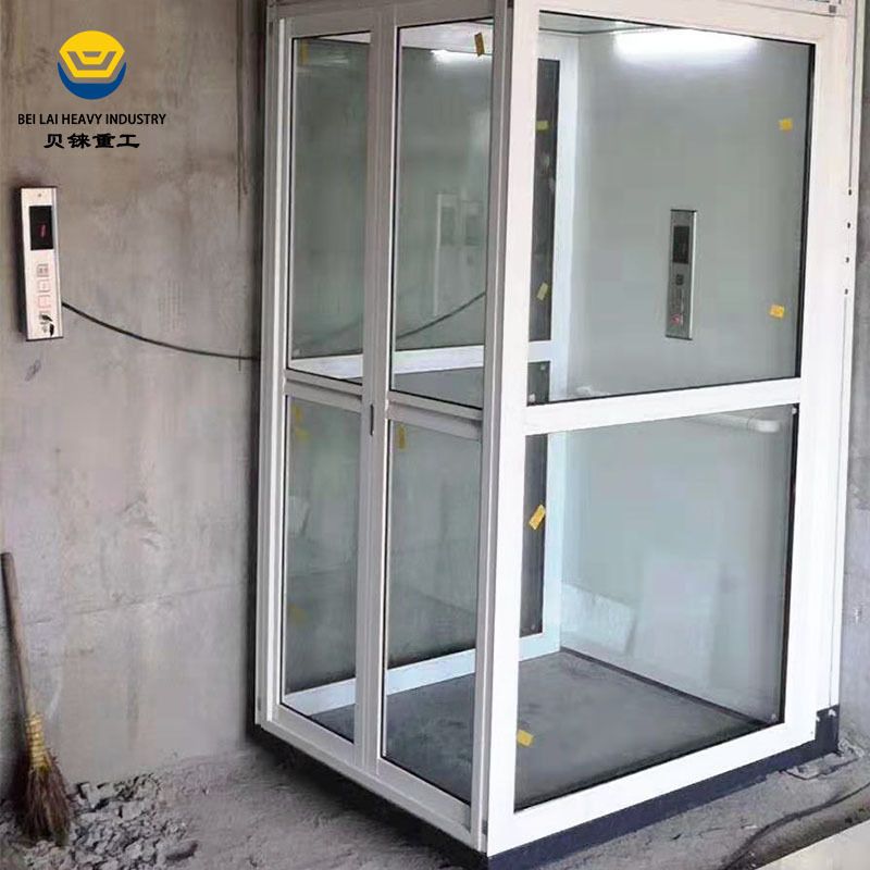 别墅家庭式电梯二层三层无底坑电动液压双层无障碍升降机升降平台