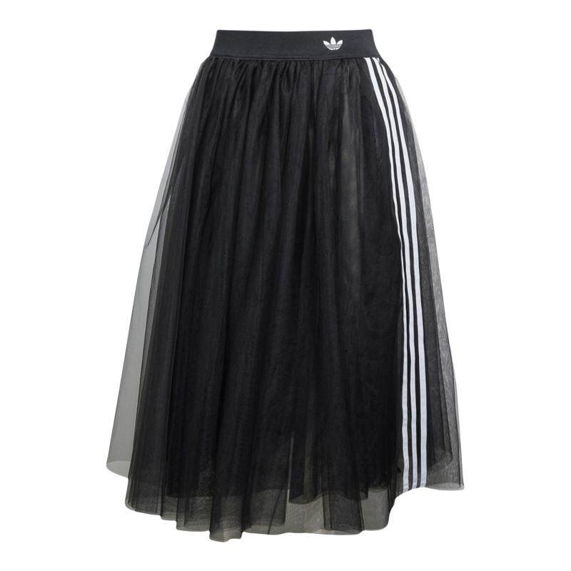 【自营】adidas阿迪三叶草TULLE SKIRT女子运动休闲长裙KS6563