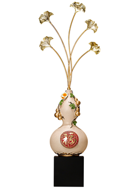 乔迁入宅福禄吉祥葫芦摆件礼物