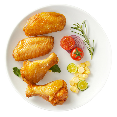 玖兴翅中奥尔良烤鸡翅中翅生鲜冷冻半成品空气炸锅食材翅根250g*4