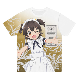 偶像大师 灰姑娘女孩 U149 橘爱丽丝 赤城米莉亚 短袖T恤痛衣服夏