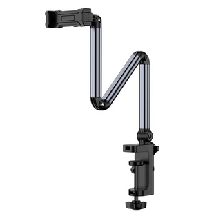 手机懒人平板支架床头床上适用ipad支撑架桌面悬臂手机架宿舍电脑躺着看剧直播神器多功能Switch磁吸夹子通用