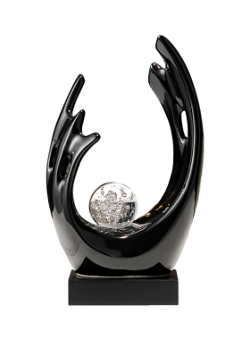 掌上明珠轻奢高级感客厅玄关桌面酒柜电视柜装饰摆件乔迁新居礼物