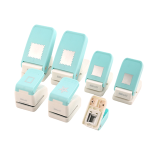 可得优邮票压花器手工制作diy相框压花机创意学生可视压纸器手账素材收集立体手帐拼贴多尺寸diy手工压花机