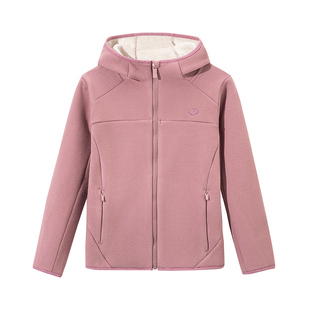 半度闲女童连帽外套秋冬装洋气中大童25新款儿童冬季加厚运动上衣