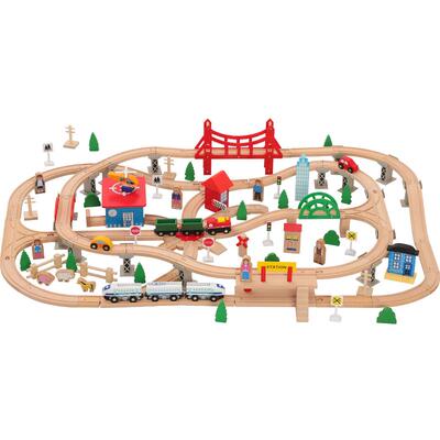 米兔轨道车伐木场站台配饰brio