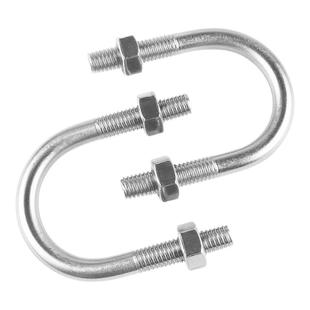 U型螺栓304不锈钢U形螺丝夹管管卡管夹固定卡扣套装M6M8M10M12M24