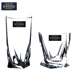 捷克BOHEMIA进口水晶玻璃家用一口杯小烈酒杯白酒杯盅子弹杯套装