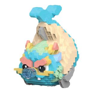 2025新品微小颗粒积木国潮龙生九子组装模型拼图儿童拼装玩具摆件