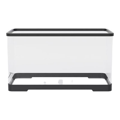 鳞语四季鱼缸客厅新款金鱼乌龟饲养家用亚克力塑料小型桌面生态缸