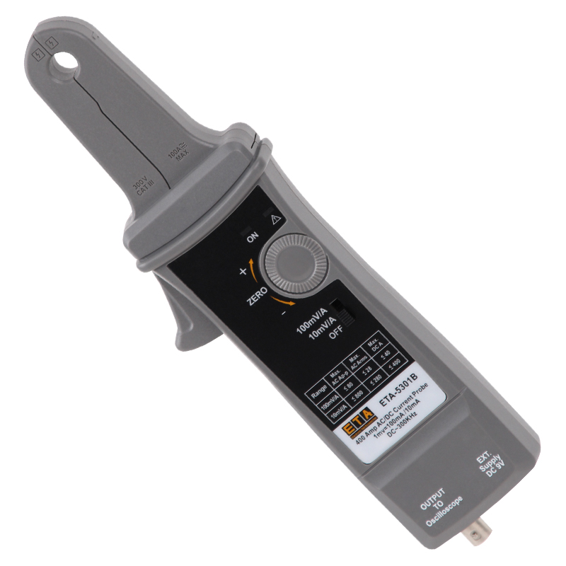 ETA5301A示波器高精度电流探头BNC通用高频直流100A传感器配件