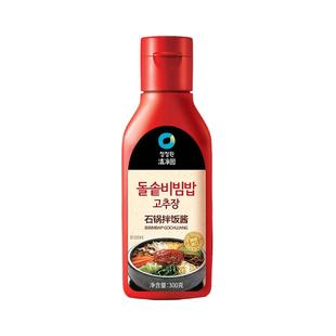 清净园韩式石锅拌饭酱正宗韩国进口辣椒酱烤肉辣酱非0脂肪非低脂