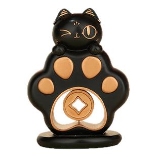 大英博物馆转大钱猫咪创意办公桌面摆件新年礼物男生生日礼物女生