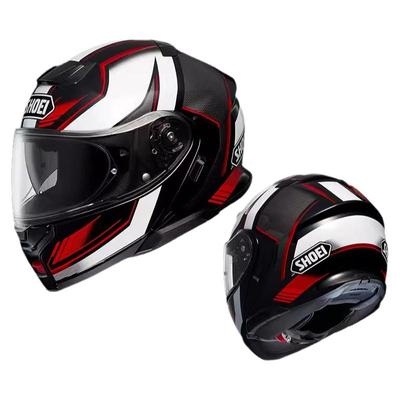 新款SHOEI头盔摩托车揭面盔3代