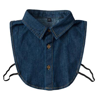 儿童假领子内搭衬衫领