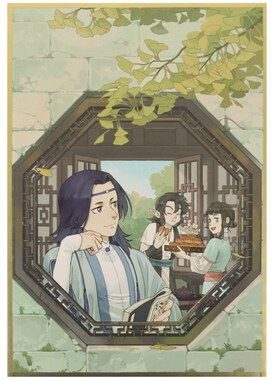 罗小黑战记蓝溪镇漫画四季色纸