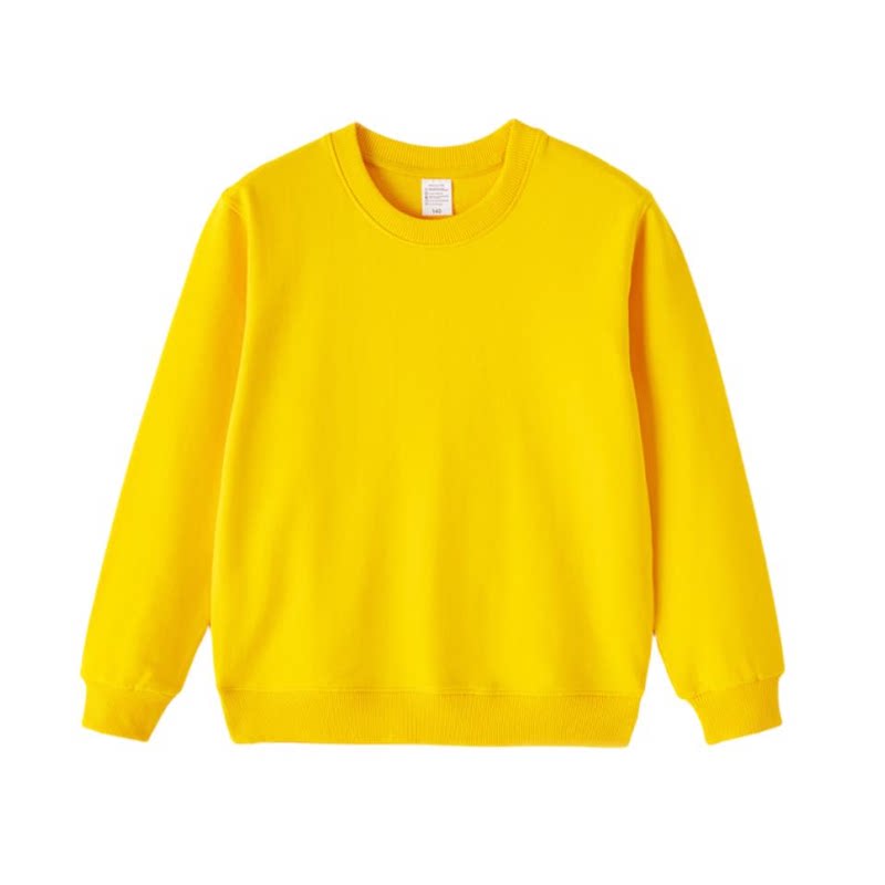 儿童糖果色卫衣秋冬运动会班服