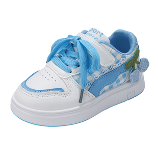 洋气女童运动鞋2026春秋新款时尚卡通休闲鞋中小童百搭儿童板鞋夏