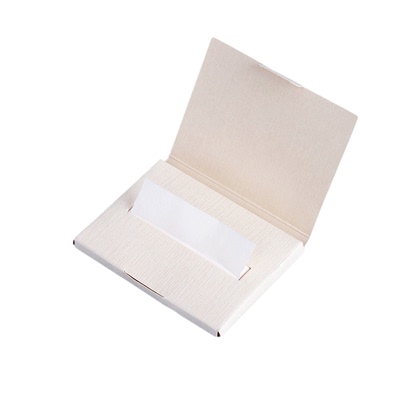 MUJI无印良品吸油纸女面部蜜粉散粉混麻面纸60/100片日本专柜