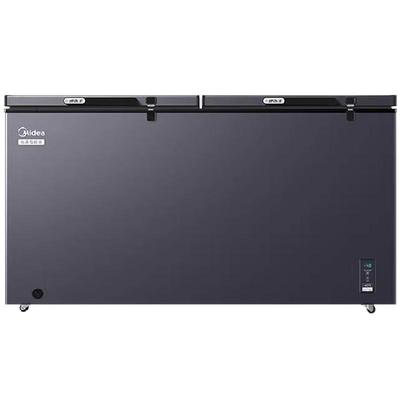 美的419L大容量冷冻冷藏冰柜