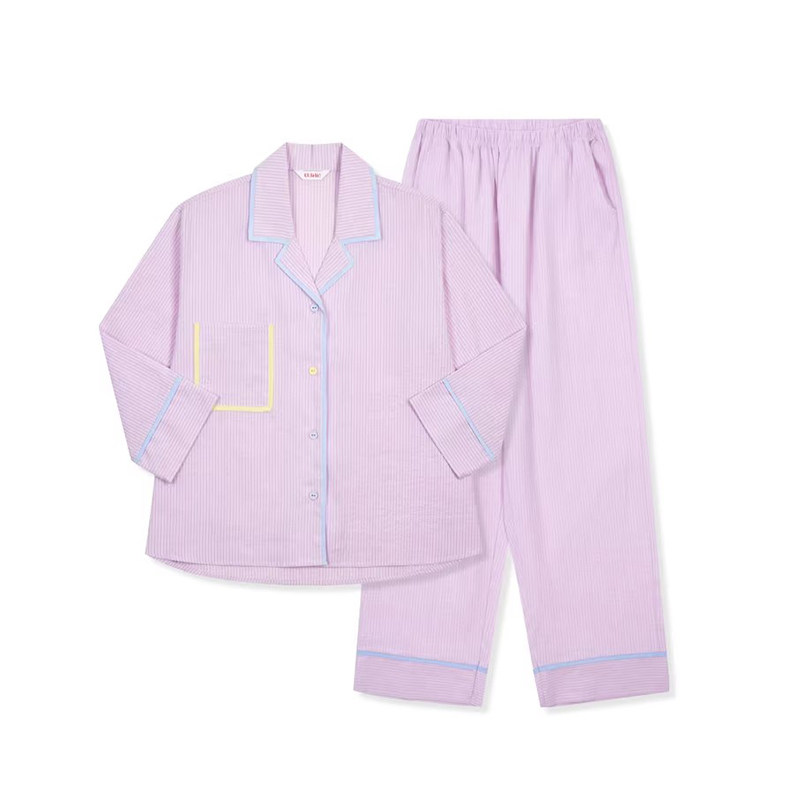 乌拉拉韩版家居服套装春夏薄款
