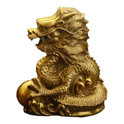 十二生肖摆件纯铜龙鼠猪猴马羊