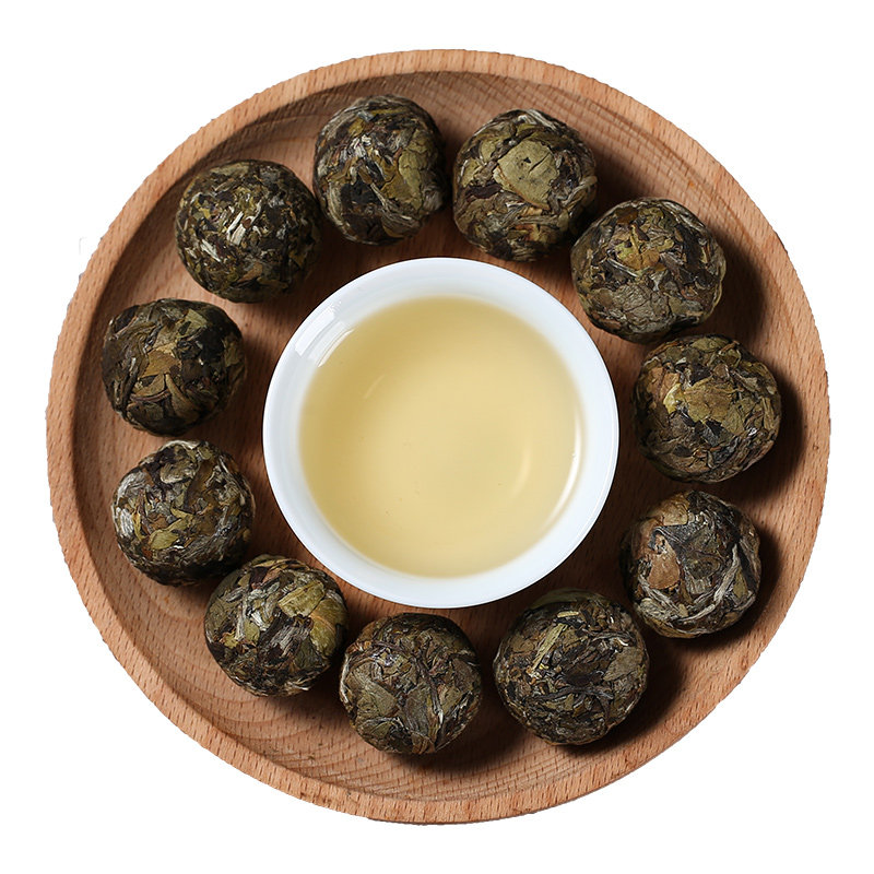 云南景迈山兰香型普洱生茶龙珠