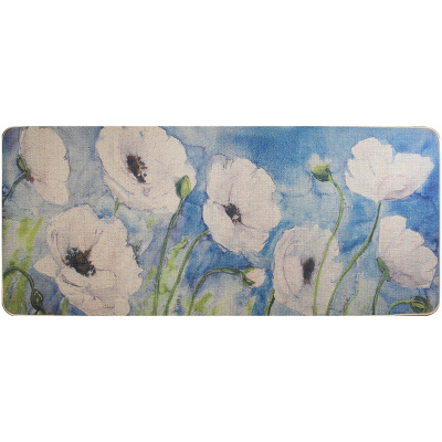 微瑕疵亚麻橡胶地垫强厨房家用