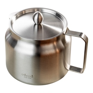 onlycook 304不锈钢滤油壶带滤网家用过滤油渣储油罐大容量装油瓶