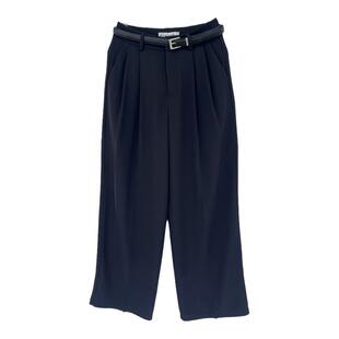 红唇2026春秋高腰百搭显高显瘦窄版阔腿裤西装裤通勤长裤女68021