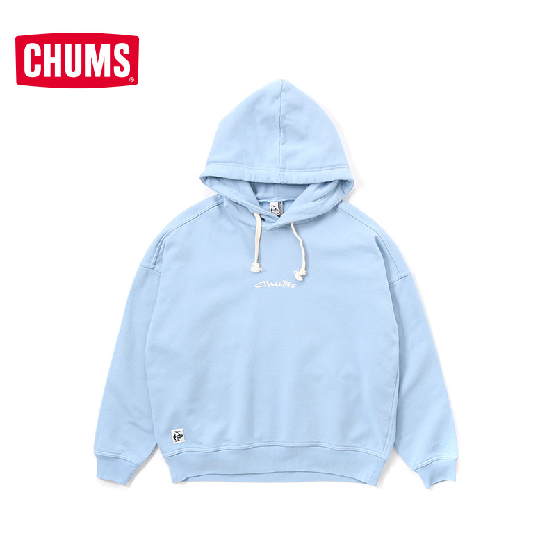 CHUMS洽洽鸟运动休闲帽衫卫衣户外百搭套头卫衣男女同款CH00-1469
