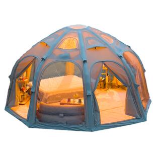 酷迪Coody充气球型帐篷秋冬户外露营保暖抗风星空球过夜防雨防晒