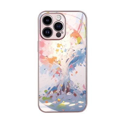 适用于苹果全型号玻璃壳多巴胺