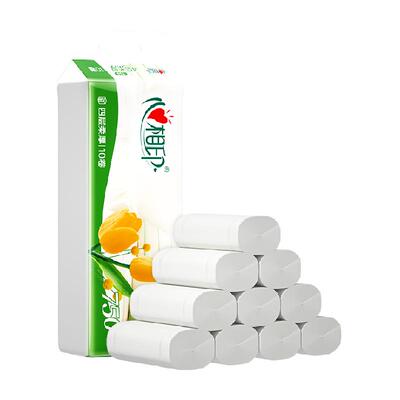 优选无芯卷纸4层家用75g×10卷