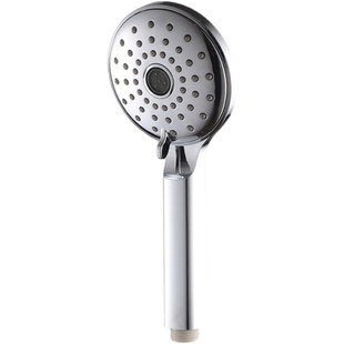 淋浴花洒喷头浴室水柱家用热水器宝宝洗澡手持莲蓬头黑色软管套装