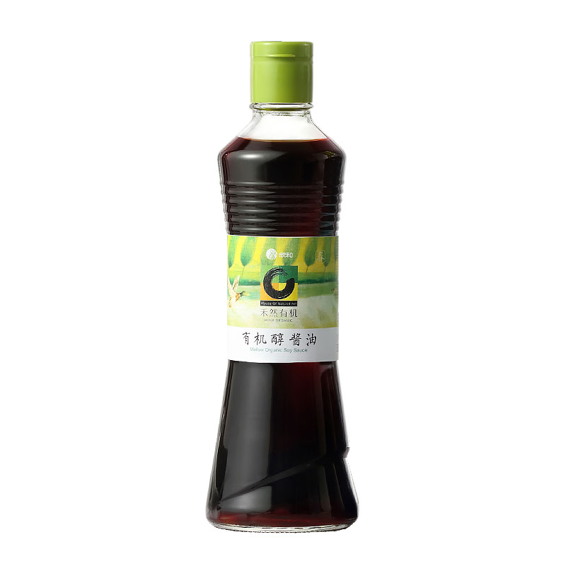 禾然有机500ml醇酱油酿造生抽
