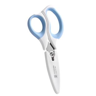晨光优品剪刀儿童剪刀安全手工小剪刀保护套小型学生用迷你便携圆头剪纸幼儿园DIY工具省力宝宝不伤手剪子