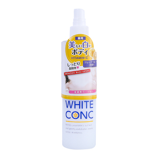 林允推荐日本white conc喷雾全身美白VC晒后修复保湿维C补水245m