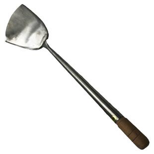 香港代购香港铲钢炒木柄铲子炒菜铲中式炒锅铲家用铲不锈钢铲包邮