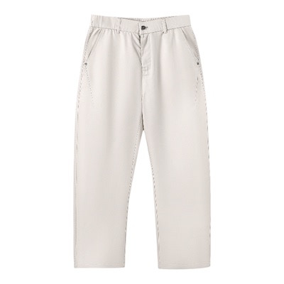 虎牙兄弟男士休闲裤2026夏季薄款透气商务通勤百搭直筒裤男L8018