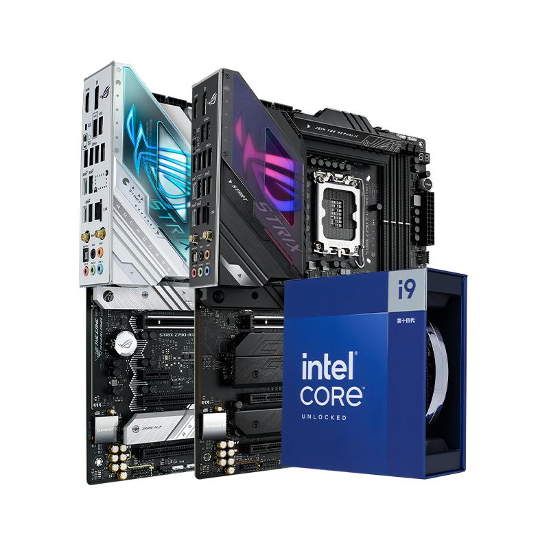 intel/英特尔14代i9 14900k/14900kf华硕Z790吹雪电脑主板cpu套装