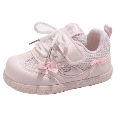 春秋女童透气软底防滑学步鞋