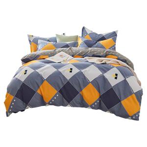 磨毛纯棉床上四件套全棉加厚被套床单2022新款学生儿童床品三件套