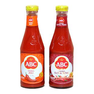 金冠卖家 印尼ABC牌蒜味辣椒酱 原味调味汁SAMBAL ASLI 大支335ml